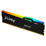 Memorie RAM Kingston FURY Beast RGB 16GB, Negru