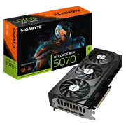 Placă video Gigabyte GeForce RTX 5070 Ti GV-N507TWF3OCV2-16GD16GB, Negru