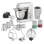 Кухонный комбайн Tefal QB525B38, White / Silver