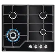 Plită pe gaz Electrolux KGG64362K, Negru