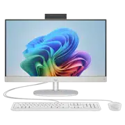 Computer All-in-One HP Next Gen AI 24-ct2000a, Ryzen AI 5 340, 32GB/1TB, White
