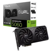 Placă video ASUS DUAL-RTX5060-O8G-EVO, Negru