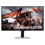 Monitor Gaming 31.5" Samsung Odyssey G8 S32DG800, Silver