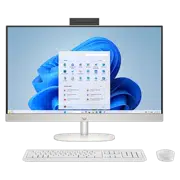 Computer All-in-One HP AI 24-cr2088ci, Core Ultra 7 255U, 16/512GB, White