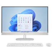 Computer All-in-One HP 27-cr0085ci, Ryzen 5 7520U, 16/512GB, White