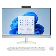 Computer All-in-One HP AI 27-cr2107ci, Core Ultra 5 225U, 16/512GB, White