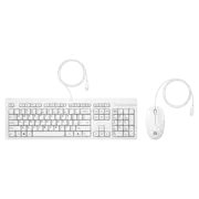Set tastatură + Mouse HP 225, Alb