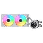 Система охлаждения Cougar Poseidon Vistek ARGB 240 White, Белый