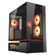 Carcasă PC Cougar CFV235 Vision Mid-Tower, Negru