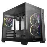 Carcasă PC Deepcool CG330 3F Mid-Tower, Negru