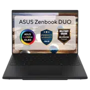 Laptop Asus Zenbook DUO UX8407AA, Core Ultra 9, 32GB/1TB, 144 Hz, Moher Gray