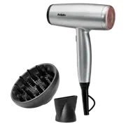 Uscător de păr BaByliss D580DE, Argintiu