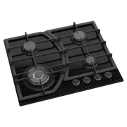 Plită încorporabilă pe gaz Zanetti 1160 GC Turbo Black