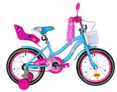 Bicicletă copii Formula Flower Premium 16 Blue