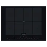 Plită încorporabilă cu inducție Whirlpool SMO 658C/BT/IXL, Black