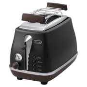Тостер DeLonghi CTOV2103.BK Icona Vintage, Black