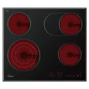 Электрическая панель Midea MC-HF672B, Черный