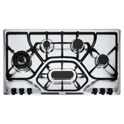 Plită încorporabilă cu gaz Franke POI 6 3GAV-D-O, Silver