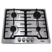 Plită încorporabilă cu gaz Vesta BHF6060ICX, Silver