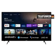 Телевизор 50" TELEFUNKEN 50UA9065, Черный