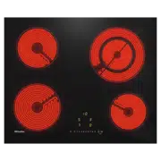Встраиваемая поверхность электрическая Miele KM 6520 FL, Black