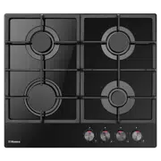 Plită încorporabilă cu gaz Hansa BHKS610505, Black