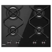 Plită încorporabilă cu gaz Hansa BHKS632590, Black