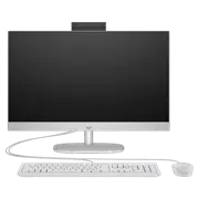 Computer All-in-One HP 24-cr0072ci, Ryzen 5 7520U, 16/512GB, White