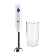 Blender de mana Braun MQ10.001MWH, Alb