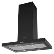 Hotă Faber STILO COMFORT ISOLA BK MATT A90 (325.0618.792), Black