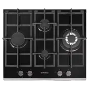 Plită incorporabilă cu gaz Hansa BHKS65135, Negru