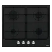 Plită incorporabilă cu gaz Franke FHSM 604 4G ON E, Negru