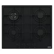Plită incorporabilă cu gaz Franke FHMA 604 3G DC MB C, Negru