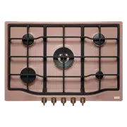 Plită incorporabilă cu gaz Franke FHTL 755 4G TC CO C, Cupru