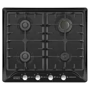 Plită încorporabilă pe gaz Electroplus 1120, Black