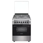 Plită încorporabilă Electroplus Pg 60 Bl Gc (Vestel), Black