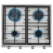 Plită încorporabilă pe gaz Teka EX 60.1 4G AI AL DR CI NTB, Black