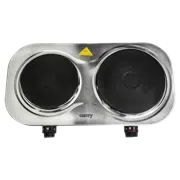 Plită electrică de masă Camry CR 6511, Silver