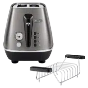 Тостер DeLonghi CTIN2103.TB Distinta Moments Gray