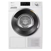 Uscător de rufe Miele TWL 680 WP 125 Gala Edition, Alb