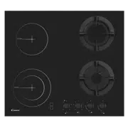 Встраиваемая панель комбинированная Candy CMG2V2BG/1, Черный