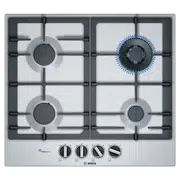 Plită incorporabilă cu gaz Bosch PCH6A5B90, Inox