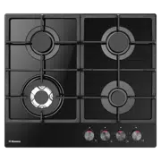 Plită incorporabilă cu gaz Hansa BHKS611505, Negru