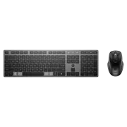 Клавиатура и мышь HP 725, Беспроводное, Чёрный