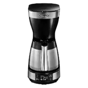 Cafetiera electrica Delonghi ICM16731, Negru