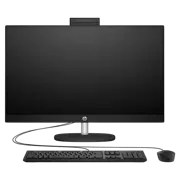 Computer All-in-One HP 24-cr0092ci, Ryzen 7 7730U, 16/512GB, Black