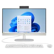 Computer All-in-One HP Next Gen AI 24-ct2003ci, Ryzen AI 5, 32GB/1TB, 60 Hz, Light Grey