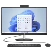 Computer All-in-One HP AiO 24-cr1003ci Core Ultra 7, 16GB/512GB, 60 Hz, Negru