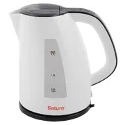 Fierbător de apa Saturn ST-EK8436U, Alb/Negru