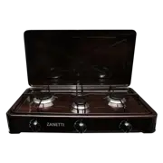 Plită de masă cu gaz Zanetti O-300 BR, Negru